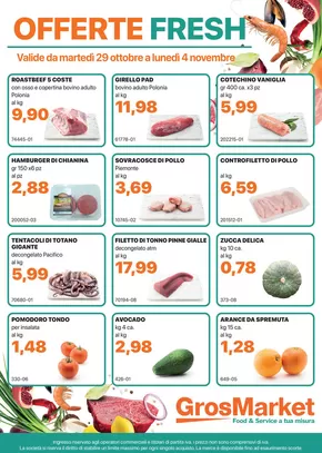 Volantino Sogegross a Bologna | Offerta Fresh 42 | 29/10/2024 - 4/11/2024