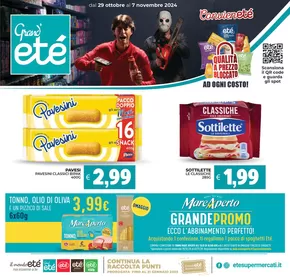 Volantino Etè a Torchiara | Grande promo | 29/10/2024 - 7/11/2024