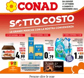 Volantino Conad a Sulmona | SOTTOCOSTO | 31/10/2024 - 9/11/2024