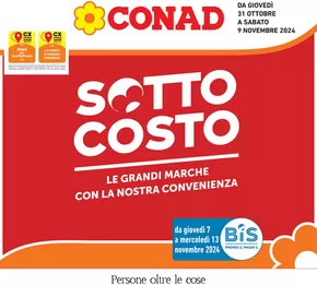 Offerte di Iper e super a Numana | Sottocosto in Conad | 31/10/2024 - 9/11/2024