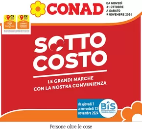 Volantino Conad a Cison di Valmarino | Sottocosto | 31/10/2024 - 9/11/2024