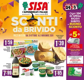 Volantino Sisa | Sconti da brivido | 29/10/2024 - 3/11/2024