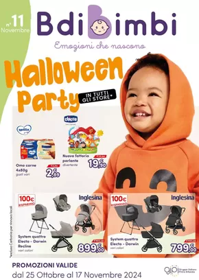 Offerte di Infanzia e giochi a Sassari | Halloween party in B di Bimbi | 29/10/2024 - 17/11/2024