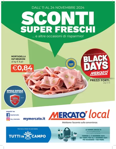 Volantino Mercatò Local a Albenga | Sconti super freschi | 11/11/2024 - 24/11/2024