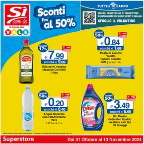 Offerte di Iper e super a Cupra Marittima | Sconti fino al 50% in Si con te superstore | 31/10/2024 - 13/11/2024