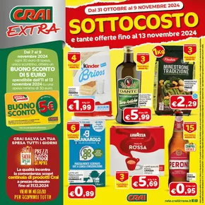 Volantino Crai a Petrella Salto | Sottocosto | 31/10/2024 - 9/11/2024