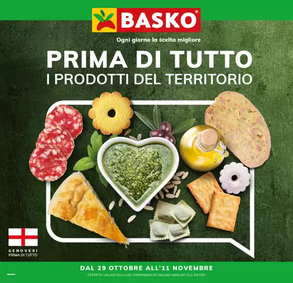 Volantino Basko a Cogorno | Prima di tutto | 30/10/2024 - 11/11/2024