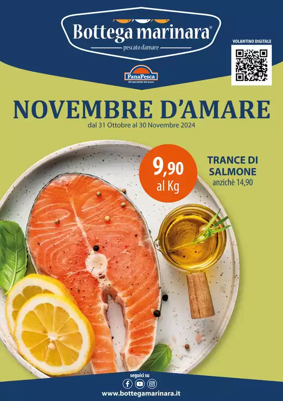 Volantino Panapesca a Scandicci | Novembre d'amare | 31/10/2024 - 30/11/2024