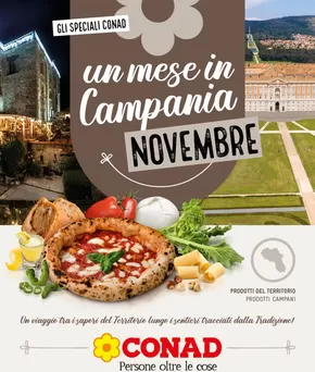 Offerte di Iper e super a Grazzanise | Un Mese in Campania in Spazio Conad | 1/11/2024 - 30/11/2024