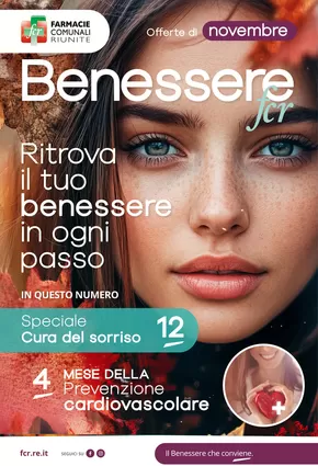 Offerte di Salute e Benessere a Reggio Emilia | Benessere in Farmacie Comunali Riunite | 1/11/2024 - 30/11/2024