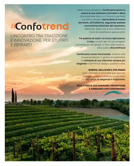 Volantino Conforama a Torino | Nuovo #Confotrend | 8/11/2024 - 8/12/2024