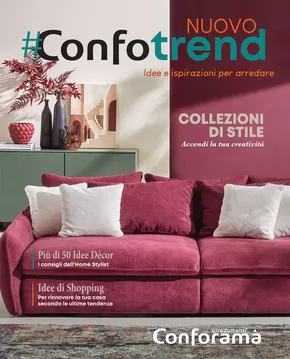 Volantino Conforama a Rodengo Saiano | Nuovo #Confotrend | 8/11/2024 - 8/12/2024