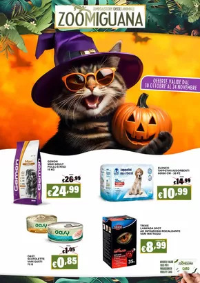 Offerte di Animali a Aversa | I megastore degli animali in Zoomiguana | 30/10/2024 - 24/11/2024