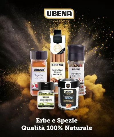 Volantino Ubena | Erbe e Spezie Qualità 100% Naturale | 18/11/2024 - 29/12/2024