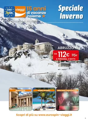 Offerte di Viaggi a Toritto | Speciale Inverno in Eurospin Viaggi | 30/10/2024 - 31/12/2024