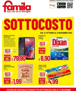 Volantino Famila a Etroubles | Sottocosto | 31/10/2024 - 9/11/2024