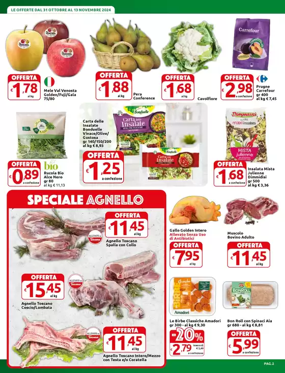 Volantino Carrefour Express a Castelnuovo Berardenga | Sconti fino al 40% | 31/10/2024 - 13/11/2024