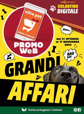 Offerte di Animali | Grandi affari in Elite Pet | 31/10/2024 - 17/11/2024