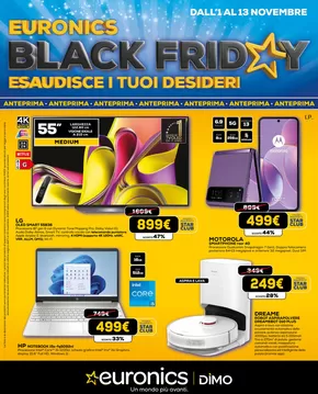 Offerte di Elettronica a Millesimo | Black Friday Anteprima in Euronics | 1/11/2024 - 13/11/2024