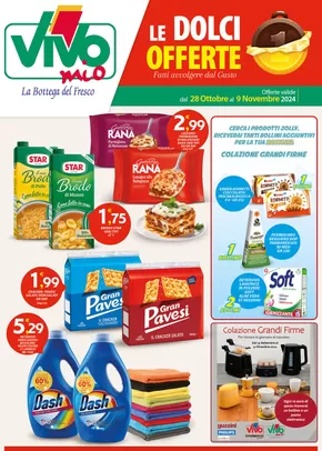 Offerte di Iper e super a Tramatza | Le dolci offerte in Vivo Supermercati | 31/10/2024 - 9/11/2024