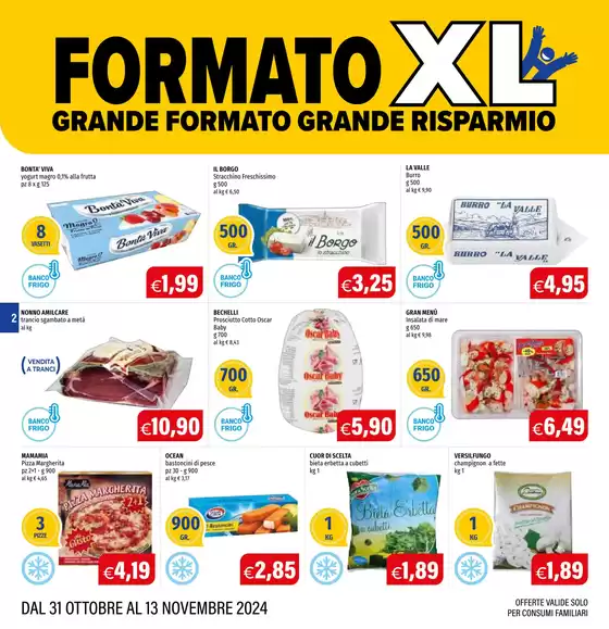 Volantino Hurrà Discount a Terni | Formato XL | 31/10/2024 - 13/11/2024