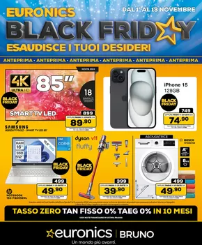 Offerte di Elettronica a Sant'Omobono Terme | Black Friday: esaudisci i tuoi desideri in Euronics | 1/11/2024 - 13/11/2024