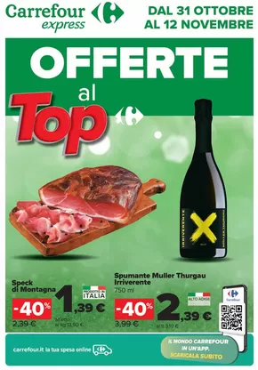 Volantino Carrefour Express a Bessude | Offerte al top | 1/11/2024 - 12/11/2024