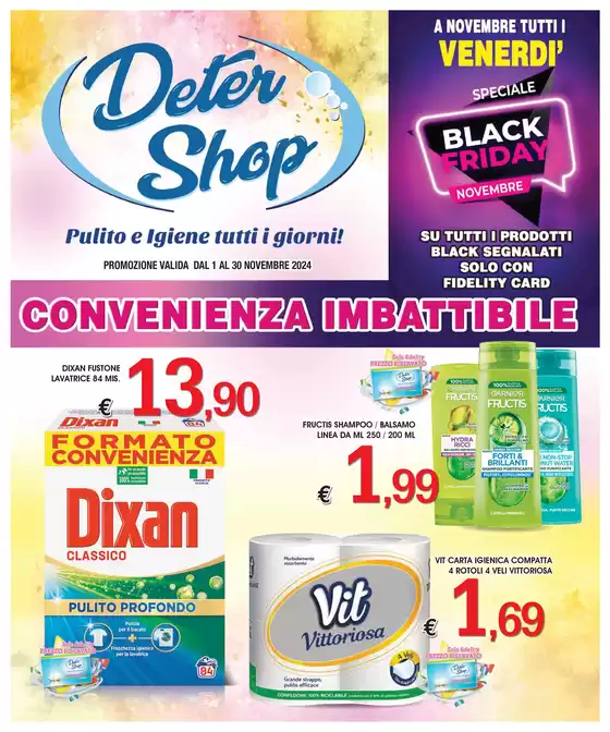 Volantino Deter Shop | Convenienza imbattibile | 1/11/2024 - 30/11/2024