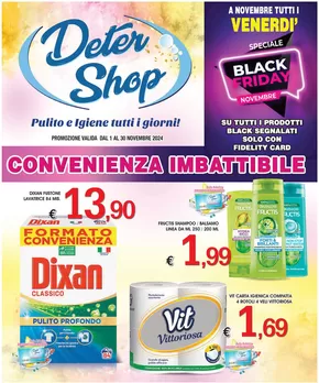 Offerte di Cura casa e corpo a Ardore | Convenienza imbattibile in Deter Shop | 1/11/2024 - 30/11/2024