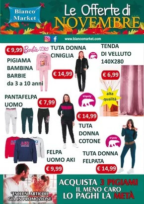 Offerte di Cura casa e corpo a Paceco | Le offerte di novembre in Bianco Market | 1/11/2024 - 30/11/2024