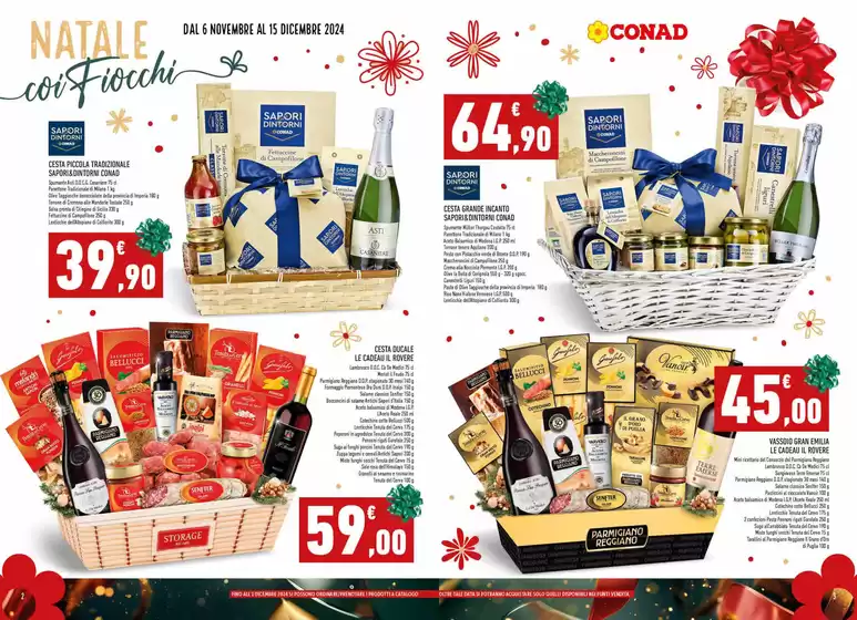 Volantino Conad City a Sabaudia | Catalogo Regalo | 6/11/2024 - 15/12/2024