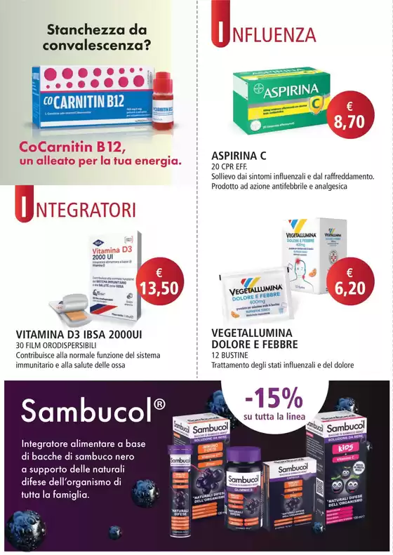 Volantino Consorzio Infarmacia a Sossano | Speciale benessere del respiro | 1/11/2024 - 31/12/2024