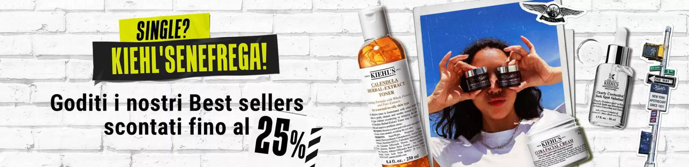 Volantino Kiehls a Napoli | Scontati fino al 25% | 1/11/2024 - 30/11/2024