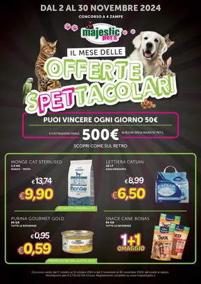 Offerte di Animali a Fonte Nuova | Offerte spettacolari in Majestic Pet's | 1/11/2024 - 30/11/2024