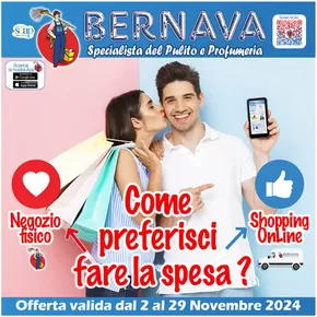 Offerte di Cura casa e corpo a Acireale | Cojme preferisci fare la spesa in Bernava | 4/11/2024 - 29/11/2024