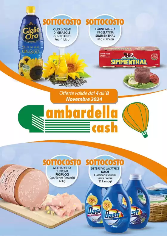 Volantino Gambardella Cash a Pagani | Sottocosto | 4/11/2024 - 30/11/2024