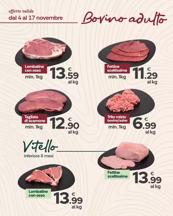 Volantino Centro Carne | Qualita e benessere al Centro! | 4/11/2024 - 30/11/2024