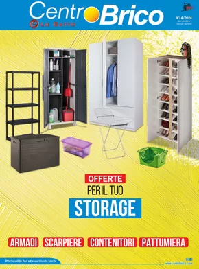 Volantino Centro Brico | Offerte per il tuo storage | 4/11/2024 - 31/12/2024