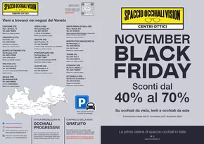 Offerte di Salute e Benessere a Pordenone | November black friday in Spaccio Occhiali Vision | 4/11/2024 - 1/12/2024