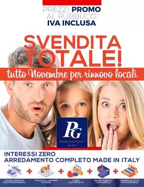 Offerte di Arredamento a Como | Svendita totale! in PG Arredamenti | 5/11/2024 - 31/12/2024