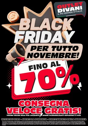 Offerte di Arredamento a Monza | Black friday per tutto novembre! in Outlet divani | 5/11/2024 - 31/12/2024