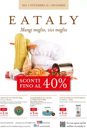 Volantino Eataly | Magi meglio, vivi meglio | 5/11/2024 - 1/12/2024