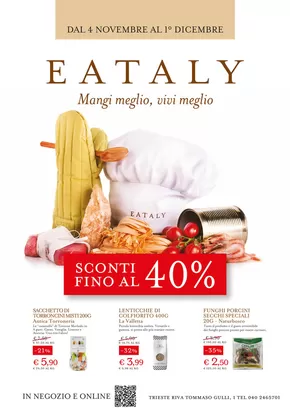 Offerte di Ristoranti a Trieste | Magi miglio, vivi miglio in Eataly | 5/11/2024 - 1/12/2024