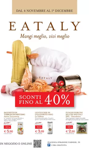 Offerte di Ristoranti a Piacenza | Magi miglio, vivi miglio in Eataly | 5/11/2024 - 1/12/2024