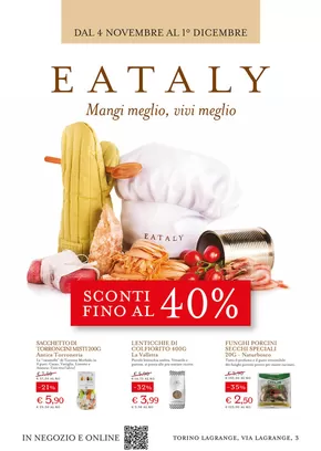 Offerte di Ristoranti a Moncalieri | Magi miglio, vivi miglio in Eataly | 5/11/2024 - 1/12/2024