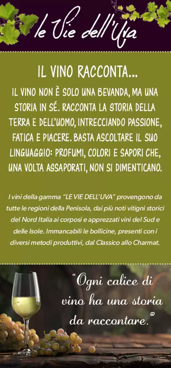 Volantino Famila Superstore a Putignano | Le Vie dell'Uva | 5/11/2024 - 25/11/2024