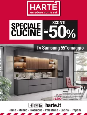 Offerte di Arredamento a Avezzano | Sconti -50% in Hartè | 5/11/2024 - 15/12/2024