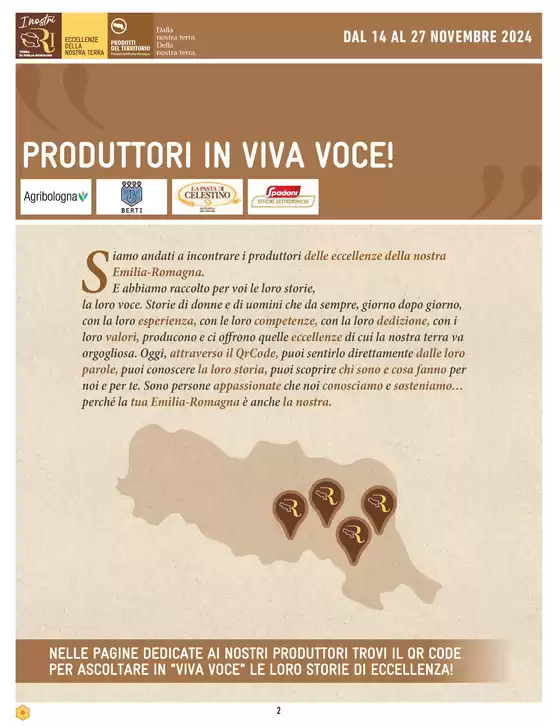 Volantino Conad a San Giovanni in Persiceto | Amare gustare vivere | 14/11/2024 - 27/11/2024