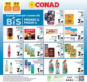 Offerte di Iper e super a Vigodarzere | Prendi 2, paghi 1 in Conad | 7/11/2024 - 13/11/2024