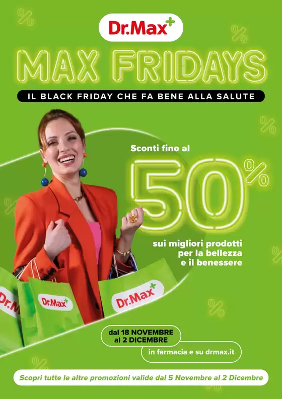 Volantino Dr.Max a Milano | Sconti fino al 50% | 5/11/2024 - 2/12/2024